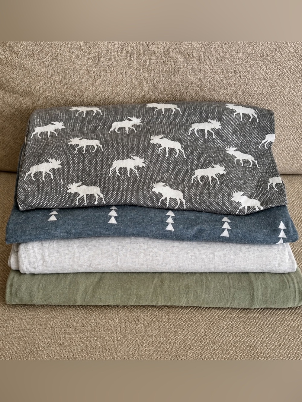 Copper Pearl, Lou Lou & Company Baby 4 Swaddle Blanket Bundle